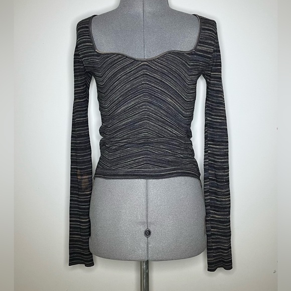 Wilfred Ribbed Knit Top XXS - Picture 1 of 3